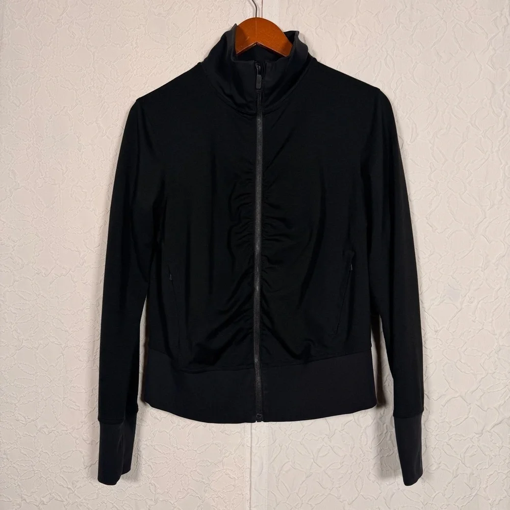 Lululemon Athletica Gather Up Jacket Black Sz 8